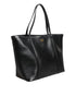 Dolce & Gabbana Black Leather Miss Escape Shopping Tote Women Borse Bag